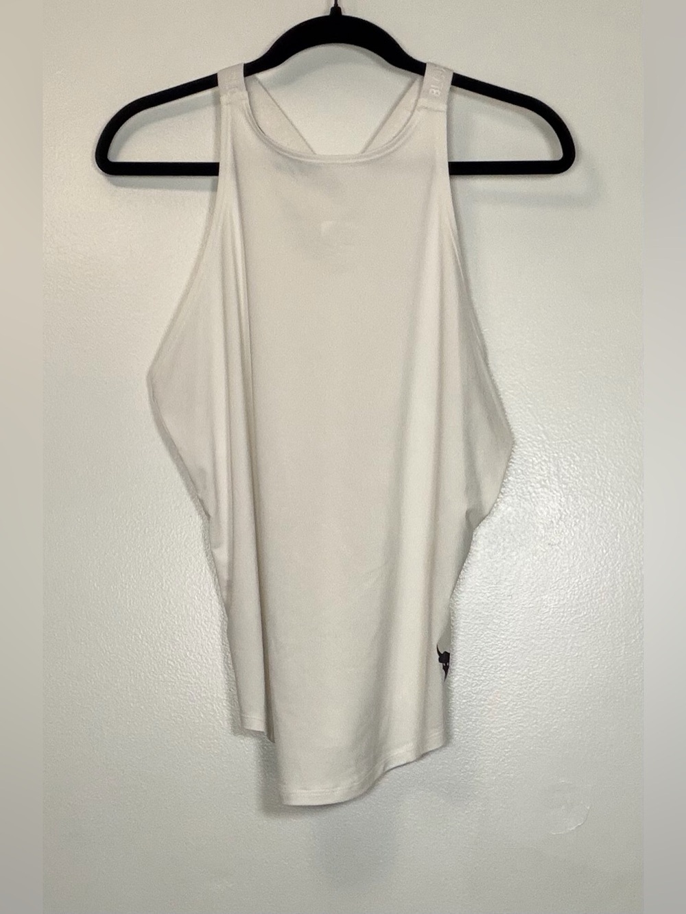 Under Armour White Racer-Back Athletic Tank